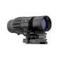 UNYZONE : LANCER TACTICAL Magnifier 1-x avec montage basculant vue de derrière