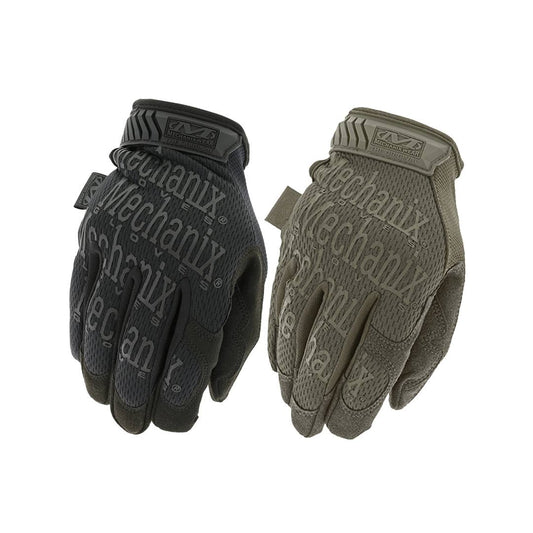 UNYZONE : MECHANIX Gant original couleurs noir et verte olive 
