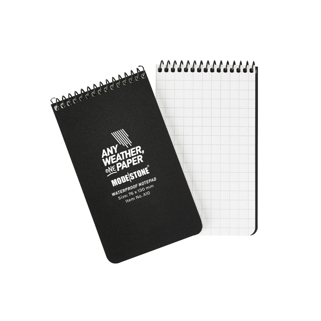 UNYZONE : MODESTONE Carnet tout-temps 100 pages, 76 x 130 mm en noir