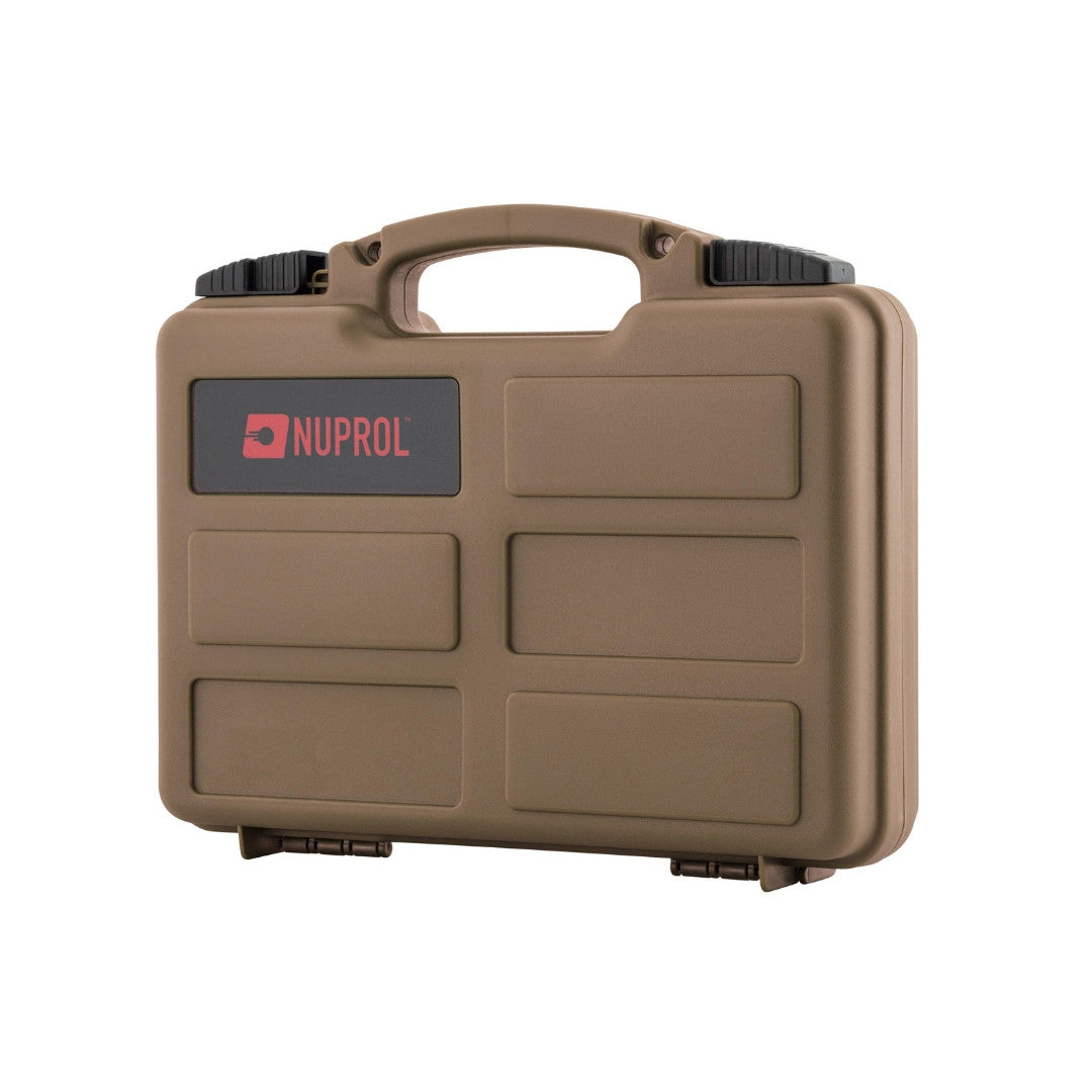 UNYZONE : NUPROL Mallette avec mousse à vague pour PA 30x 25 x 8 cm tan