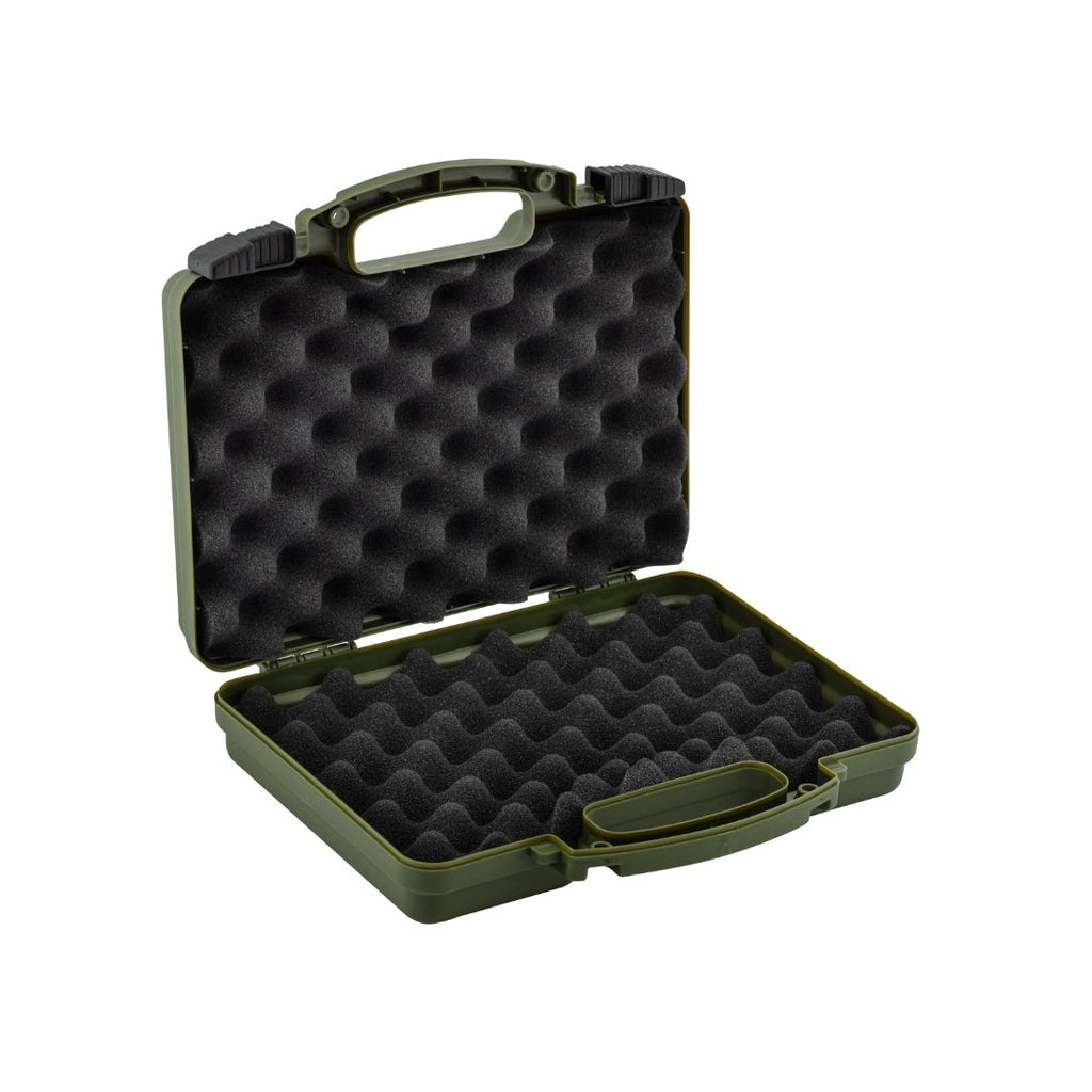 UNYZONE : NUPROL Mallette avec mousse à vague pour PA 30x 25 x 8 cm vert olive ouverte