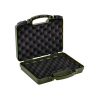 UNYZONE : NUPROL Mallette avec mousse à vague pour PA 30x 25 x 8 cm vert olive ouverte