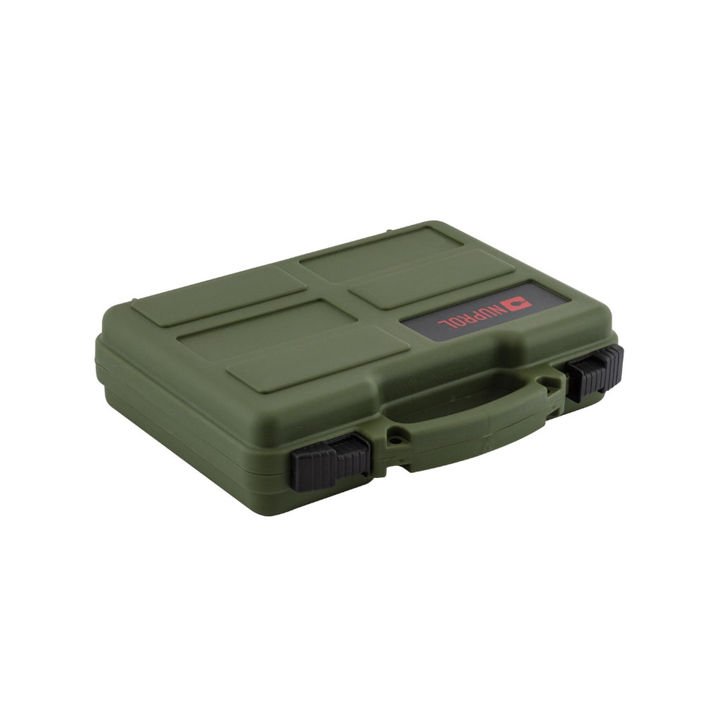 UNYZONE : NUPROL Mallette avec mousse à vague pour PA 30x 25 x 8 cm vert olive vue de dessus