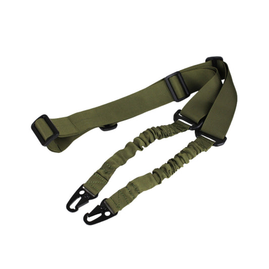 UNYZONE : TACTICAL OPS Sangle 2 points avec rétention élastique en vert olive