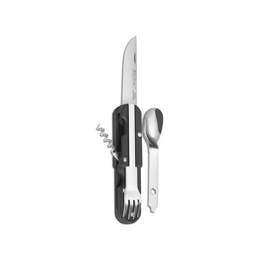 UNYZONE : TB OUTDOOR Couteau de poche multifonction Bivouac noir