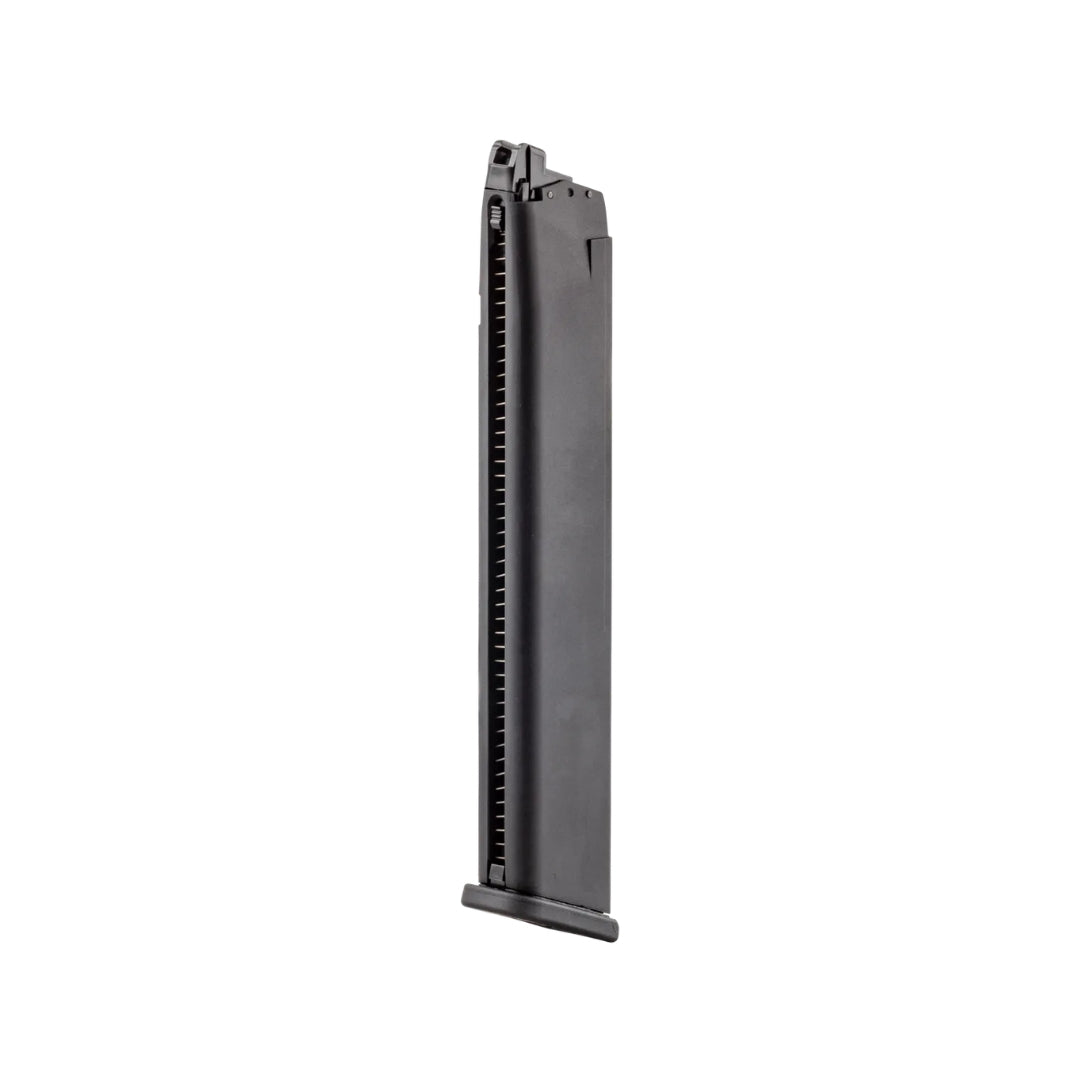 UNYZONE : UMAREX/VFC Chargeur à gaz de 50 coups pour réplique pistolet Glock 18C en noir qui peut faire du Full auto