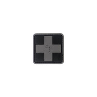 UNYZONE : VIPER TACTICAL Patch PVC Médic noir et gris
