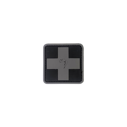 UNYZONE : VIPER TACTICAL Patch PVC Médic noir et gris