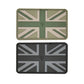 UNYZONE : VIPER TACTICAL Patch PVC drapeau du Royaume-Uni, couleur vert olive et gris