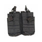UNYZONE : VIPER TACTICAL Porte chargeur duo double (4 emplacements) noir