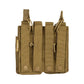 UNYZONE : VIPER TACTICAL Porte chargeur duo double (4 emplacements) tan vue de derrière
