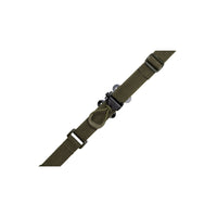 UNYZONE : VIPER TACTICAL Sangle 2 points vert olive sur sur l'attache