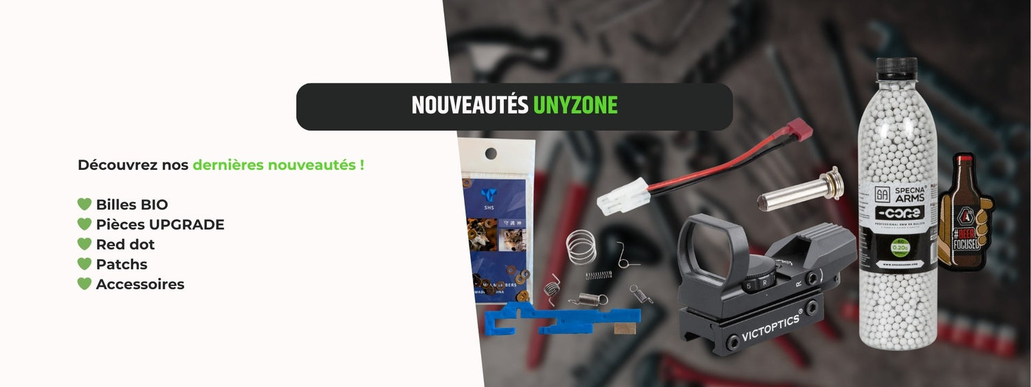 Unyzone : Slide desktop "Nouveautés juillet 2025"