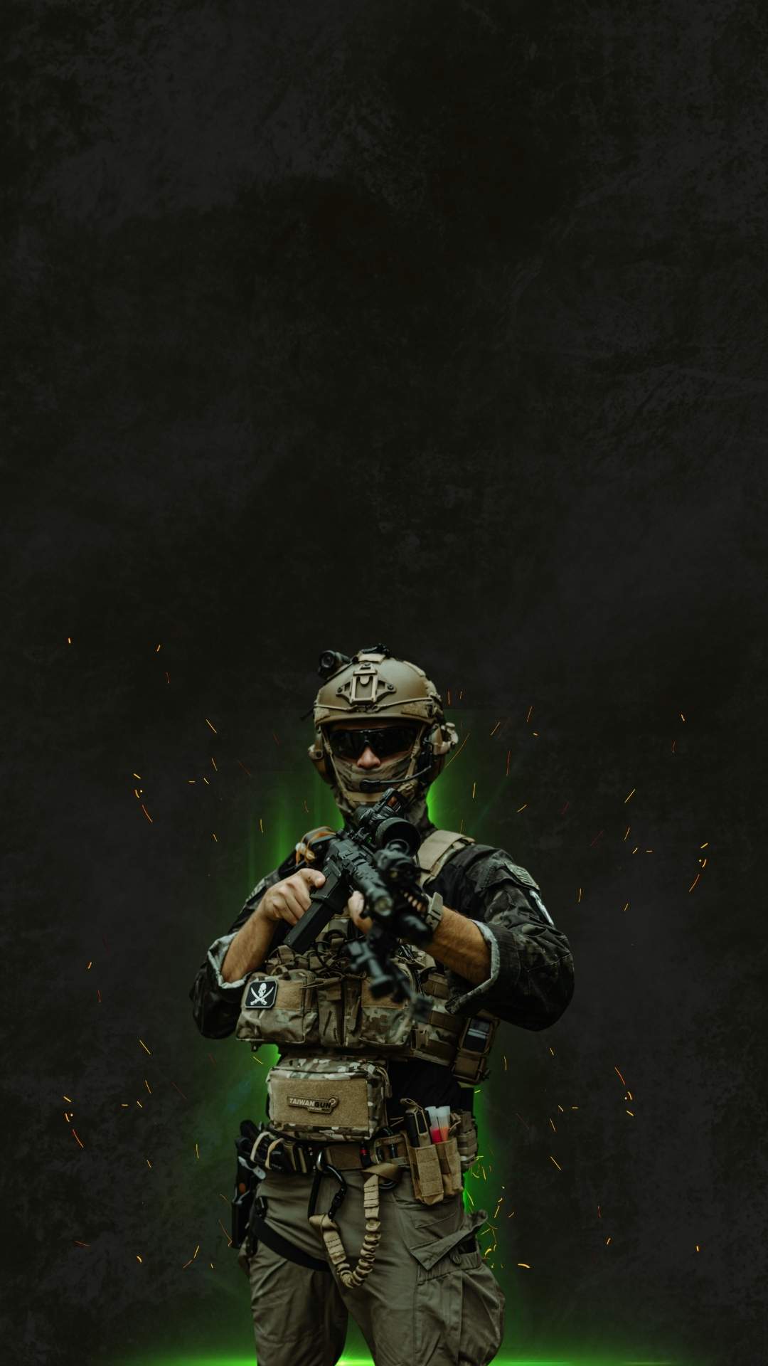 UNYZONE : Slide mobile "joueur fond noir"